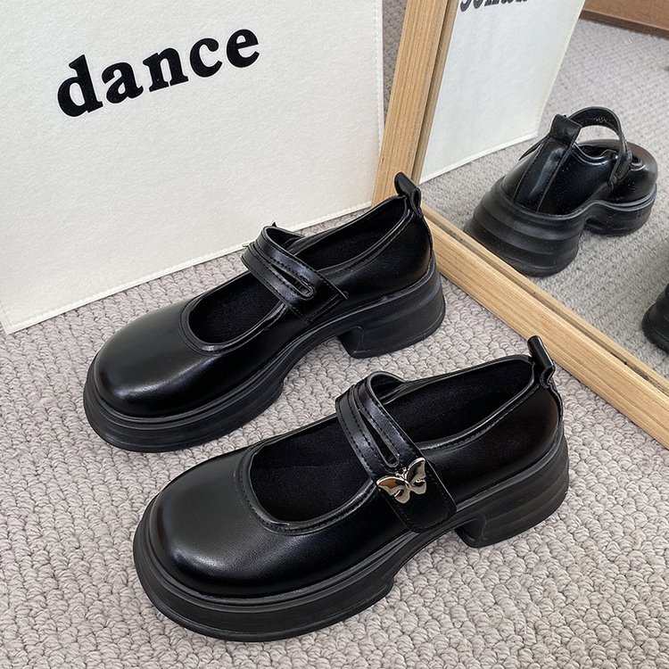 Giày Da PU Đế Dày Tăng Chiều Cao Trọng Lượng Nhẹ Thời Trang Mùa Hè Cho Nữ