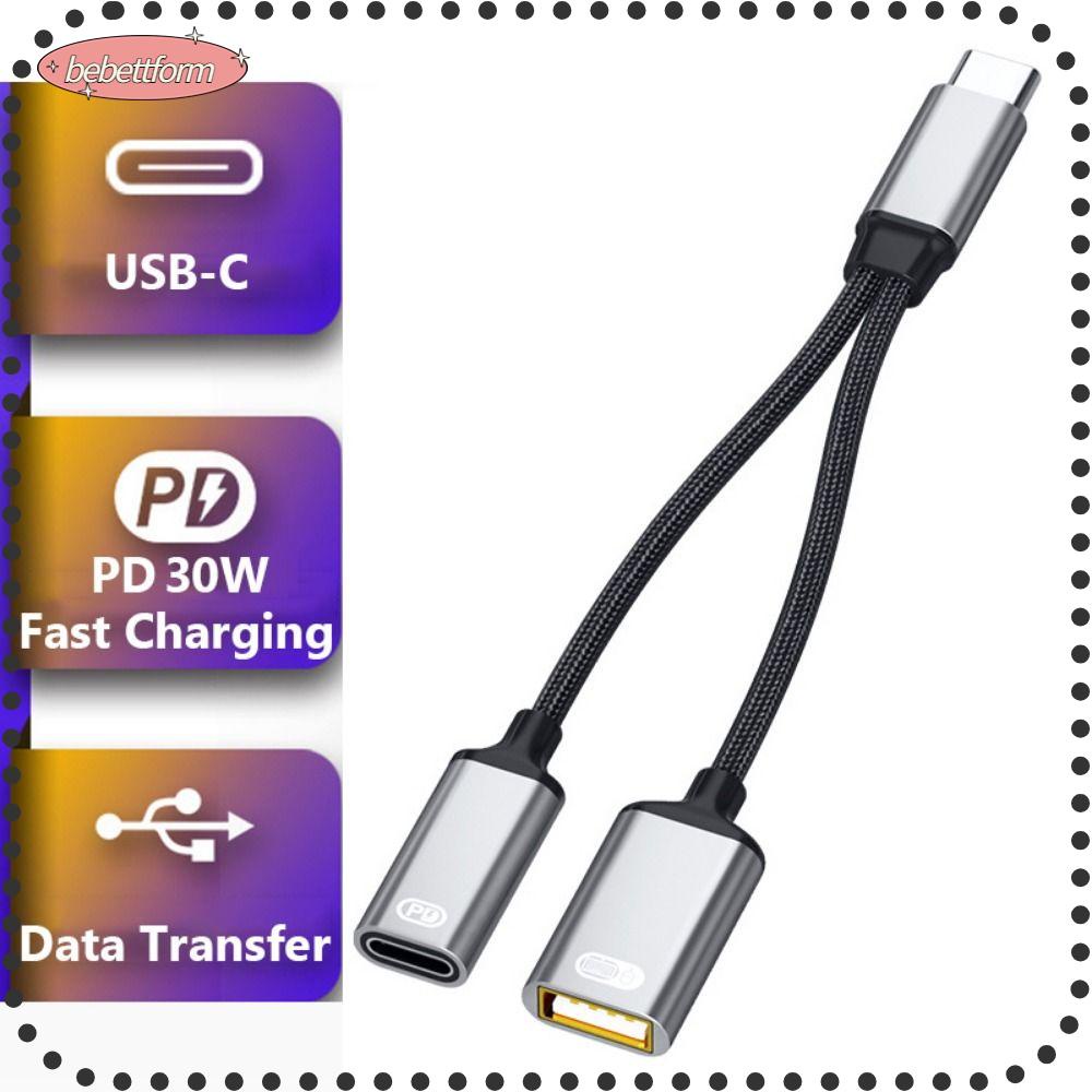 Cáp SạC Nhanh USB LoạI C 2 Trong 1 30W Cho ĐiệN ThoạI MáY TíNh BảNg / Má