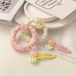 Kẹp Tóc Hoa Tulip Dễ Thương Cho Nữ