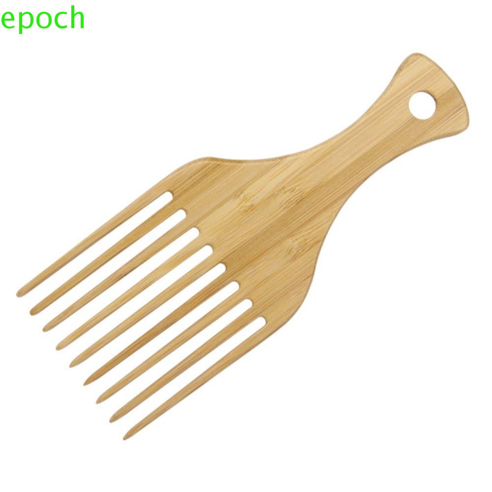 EPOCH Lược Chải Tóc Bằng Gỗ Tre Chống Tĩnh Điện Mát Xa Da Đầu Chuyên Nghiệp