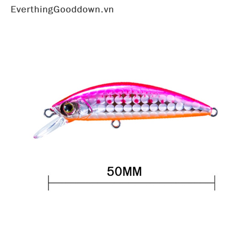 Everthinggooddown Mồi Câu Cá Cứng Lõi Cứng Nặng 50S Nặng 5cm 6g