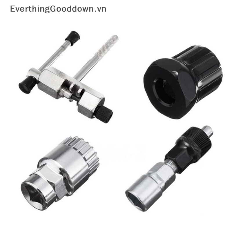 Bộ 4 Dụng Cụ Sửa Chữa Xe Đạp Leo Núi Tiện Lợi