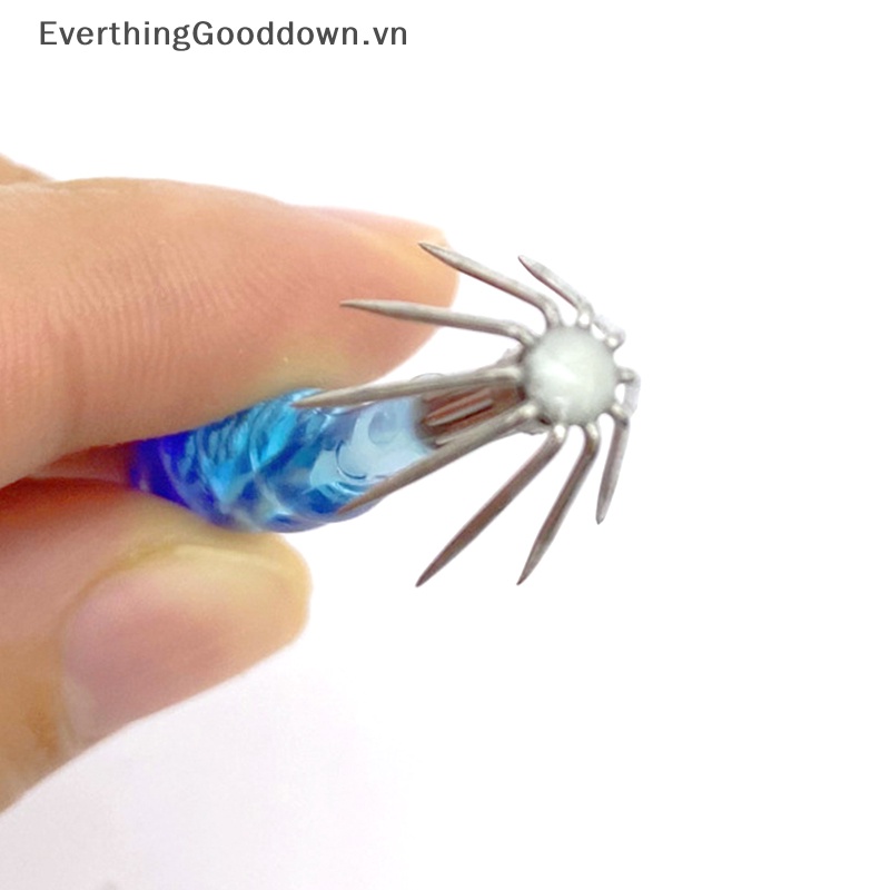 Everthinggooddown Ống Thổi Mồi Câu Cá Hình Bạch Tuộc 5cm