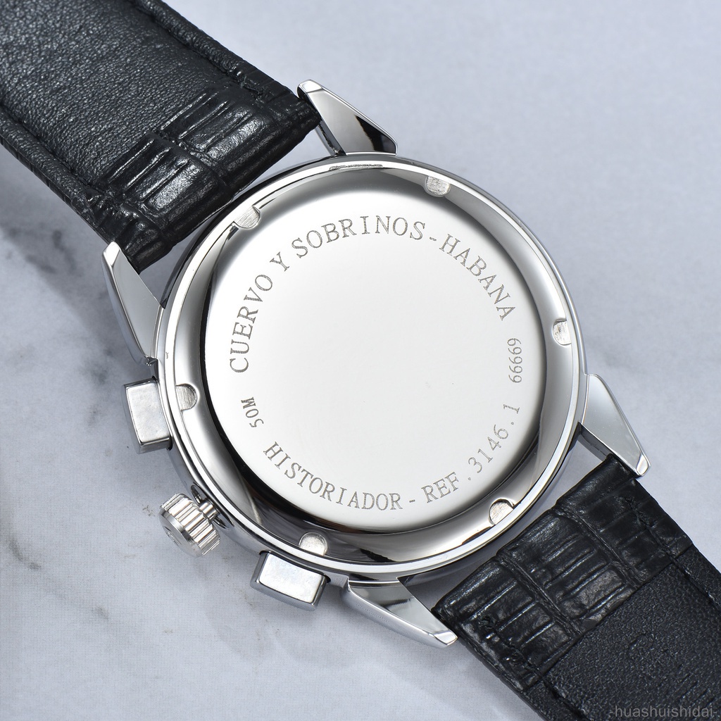 Đồng Hồ Quartz Với Dây Đeo Da