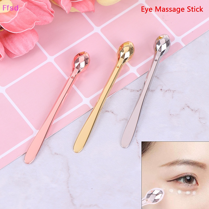 Thanh Lăn Mát Xa Mắt Bằng Hợp Kim Vàng Chống Nếp Nhăn