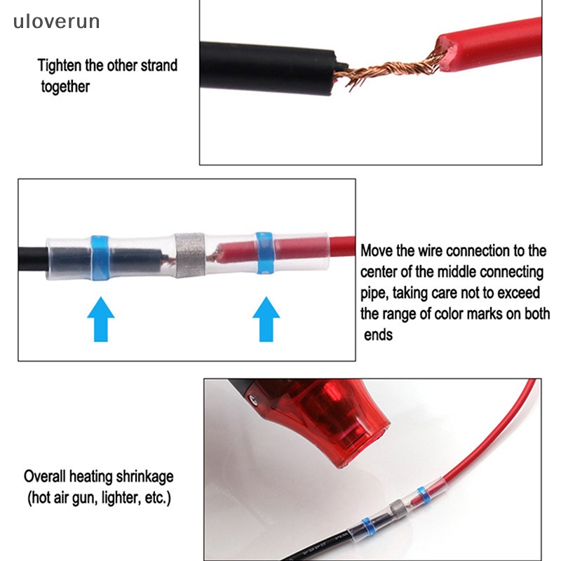 Bộ 50 Ống Co Nhiệt Chống Thấm Nước Chất Lượng Cao
