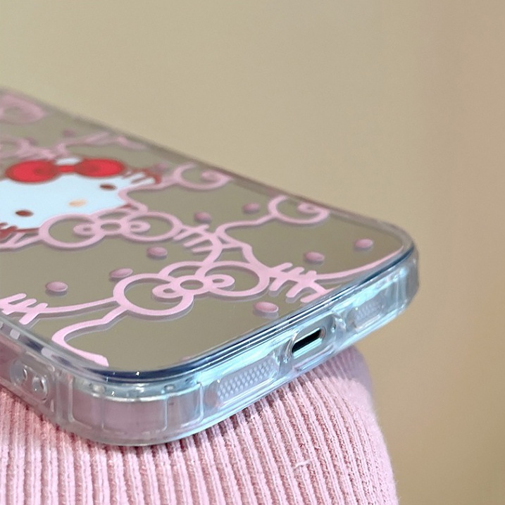 Ốp Điện Thoại Chống Sốc Họa Tiết Hello Kitty Cho iPhone 14 13 12 11 Pro Max 14 Plus
