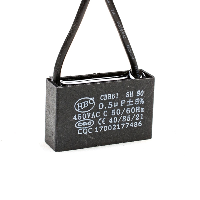 Động cơ quạt trần 450V 0.5UF CBB61 Tụ điện hình chữ nhật chạy