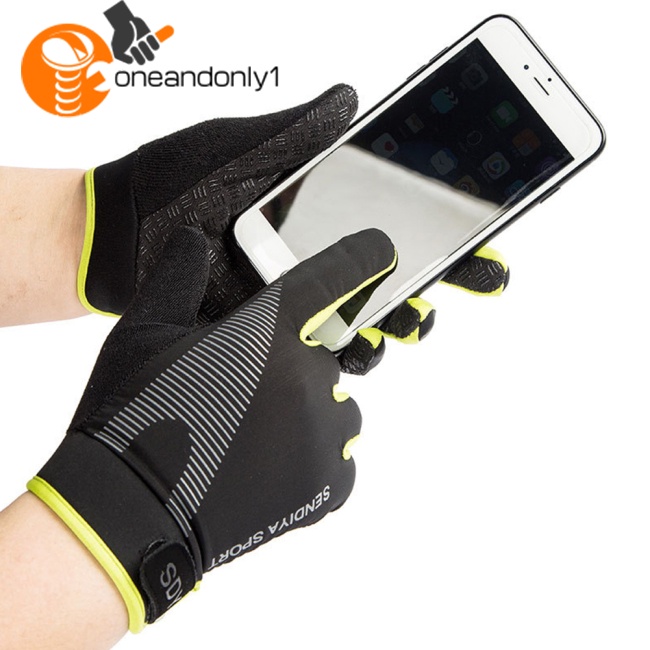 Găng Tay Chống Trượt Thoáng Khí Có Thể Chạm Màn Hình Cảm Ứng Dành Cho Người Đi Xe Đạp Leo Núi