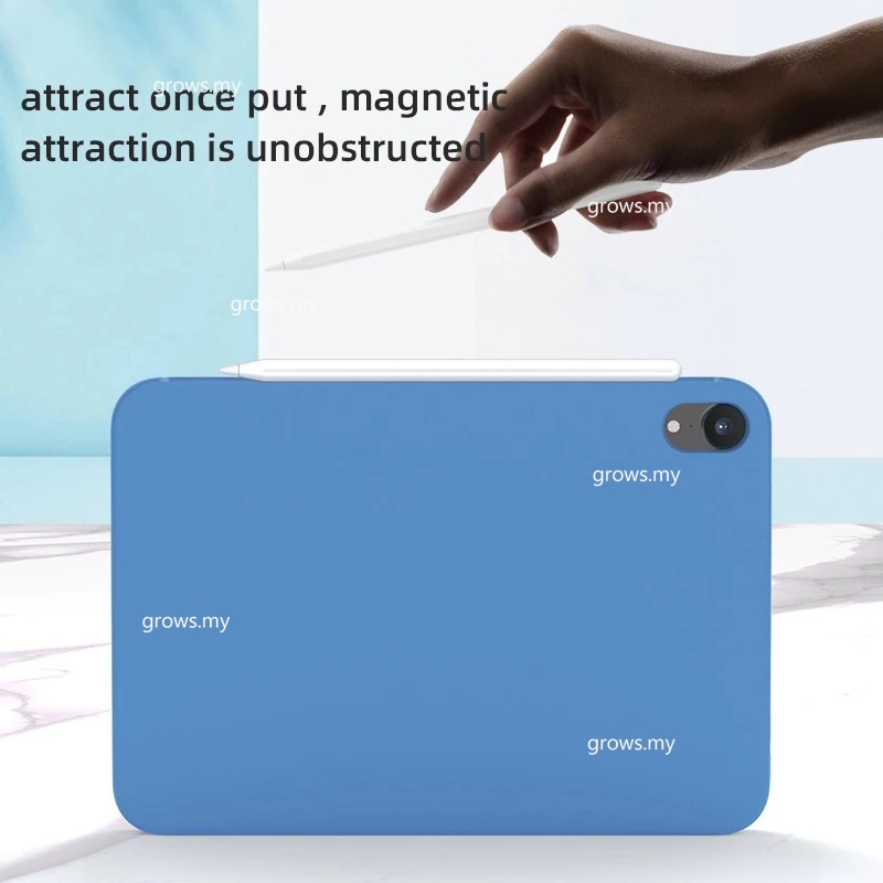 Ốp Máy Tính Bảng Silicon Dẻo Màu Trơn Cho Ipad Pro 11 12 9 '' 2020 2022 Air 5 / 4 Mini 6 10 2 7 / 8 / 9th