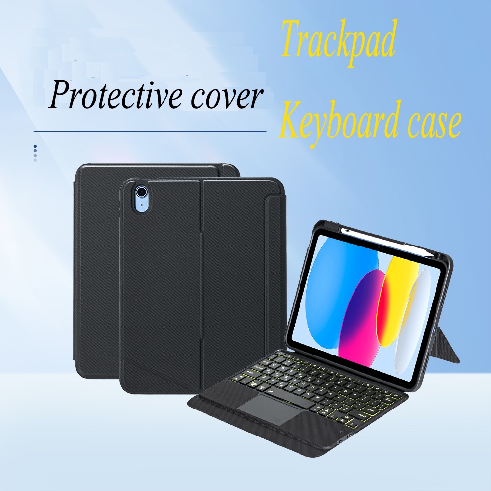 Bao Da Máy Tính Bảng Từ Tính Có Bàn Phím Cho Ipad 10th 10.9 2022 Air 5 Air 4 3 10.5 Pro 11 2021 2020 2018 Mini 6 10.2 Inch 9th 8th 7th