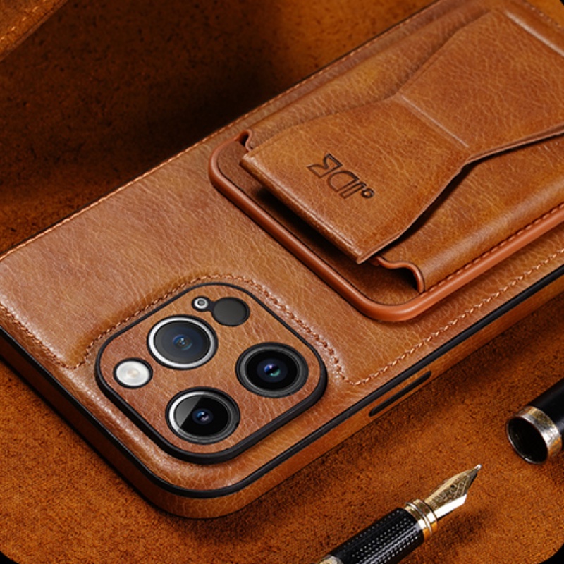 Ốp Điện Thoại Da PU Có Ngăn Đựng Thẻ Dạng Gập Cho iPhone 13 12 11 14 Pro Max 11pro X XS 7 8Plus