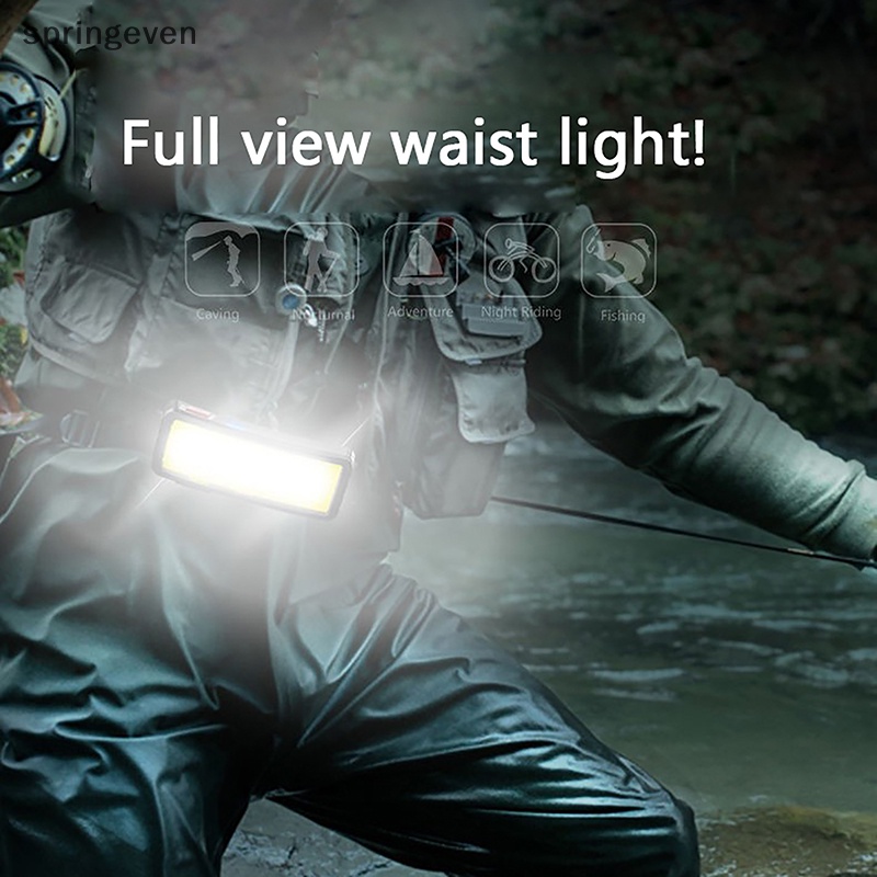 Đèn LED COB Mềm Đeo Trán Tiện Dụng Cho Chạy Bộ / Đạp Xe / Câu Cá / Cắm Trại