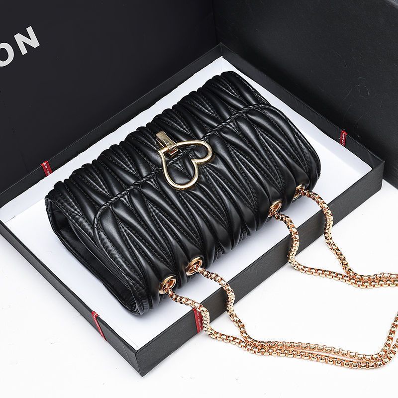 Túi Đeo Chéo Dây Xích Nhỏ Nhắn Phong Cách Hàn Quốc Thời Trang Cho Nữ