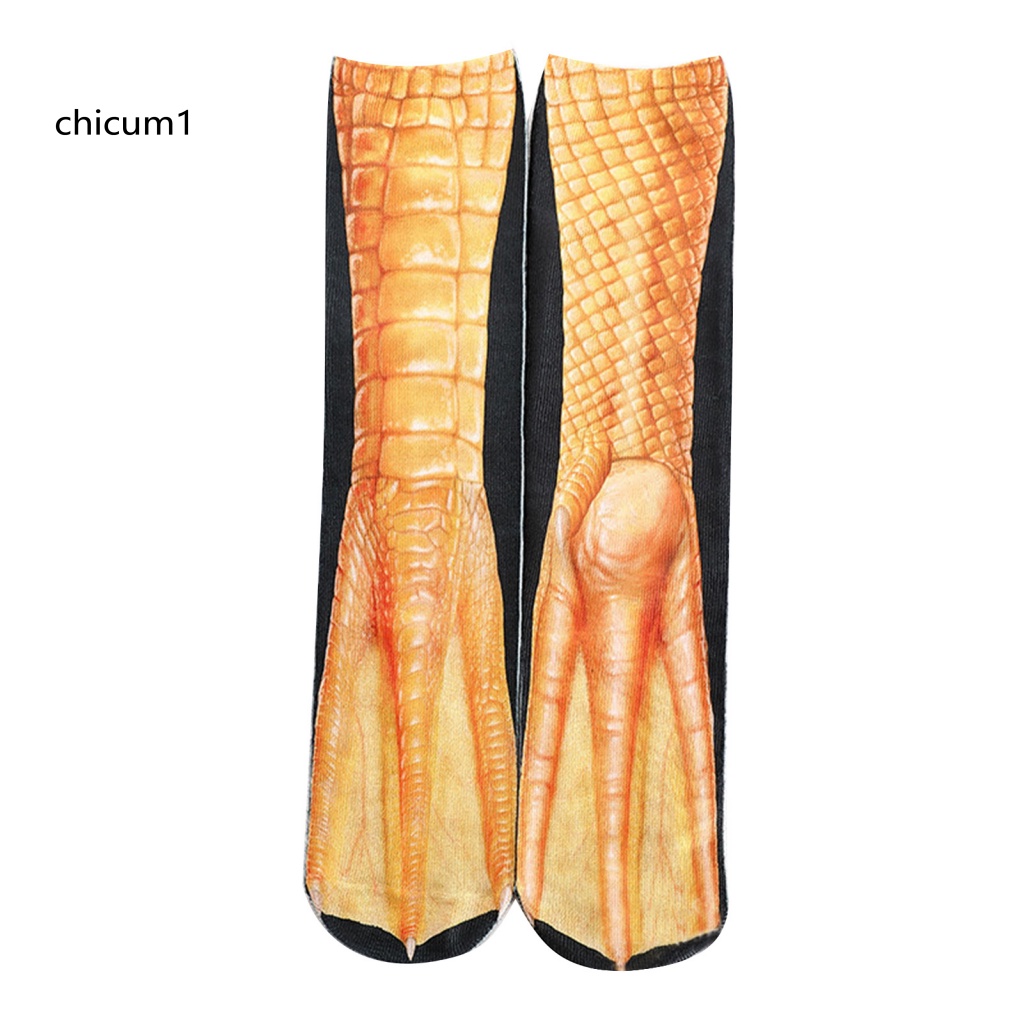 Vớ Chân In Hình Bàn Chân Thú 3D 40cm Ấm Áp Cho Người Lớn
