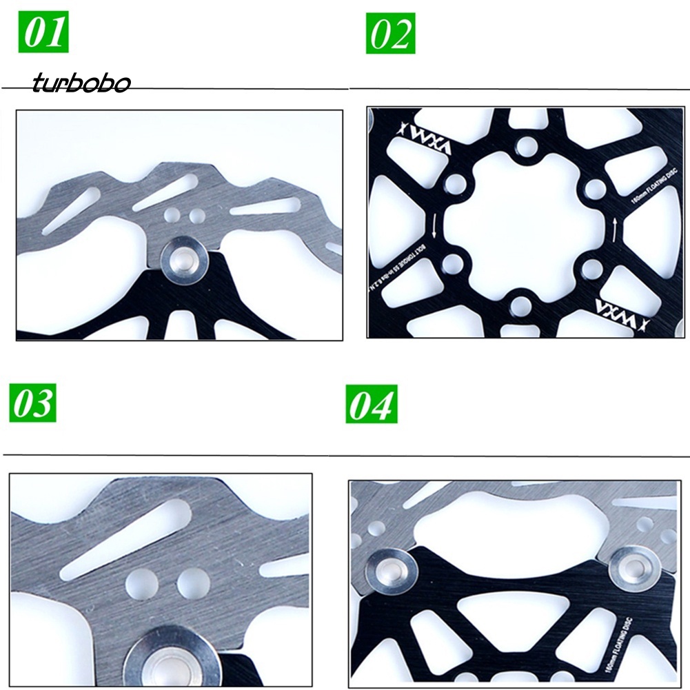 Rotors Đĩa Phanh 160 / 180 / 203mm Cho Xe Đạp Địa Hình MTB