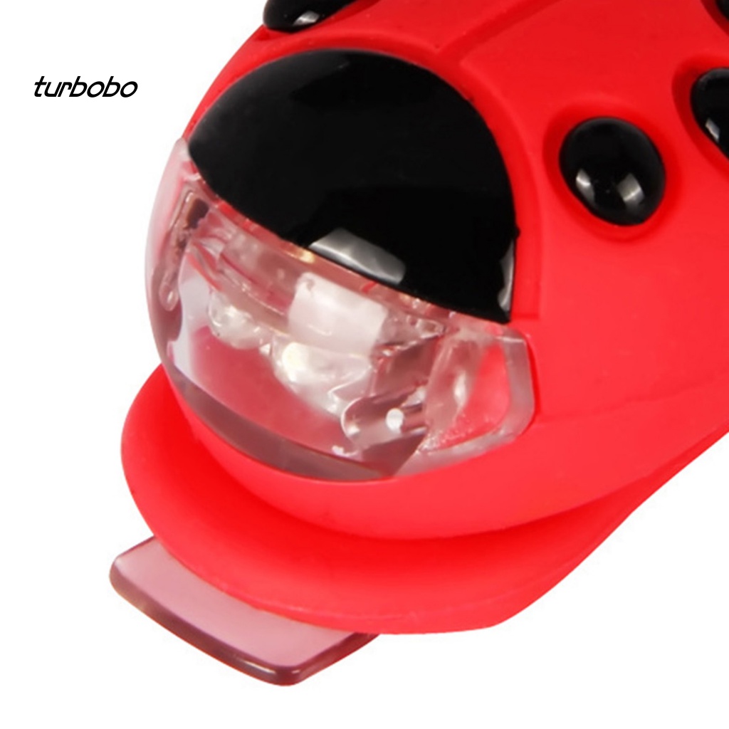 Đèn Pha Led Cảnh Báo An Toàn Hình Bọ Rùa Cho Xe Đạp Scooter