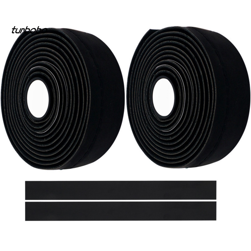 Set 2 Cuộn Băng Quấn Tay Lái Xe Đạp Thấm Hút Tốt Chống Trượt