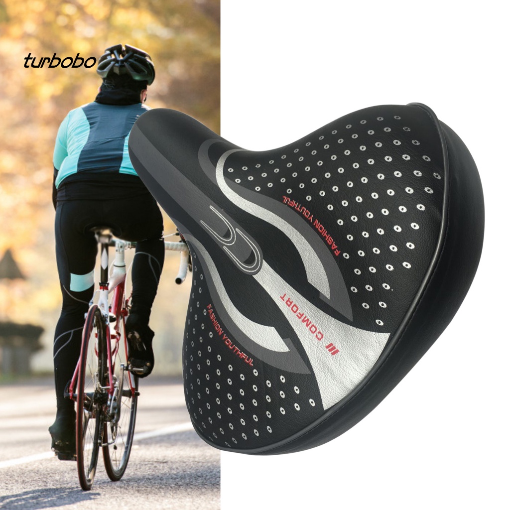 Yên Xe Đạp Giả Da Bản Rộng Chống Mòn Giảm Xóc Chịu Được Sức Nặng Tur Bobo