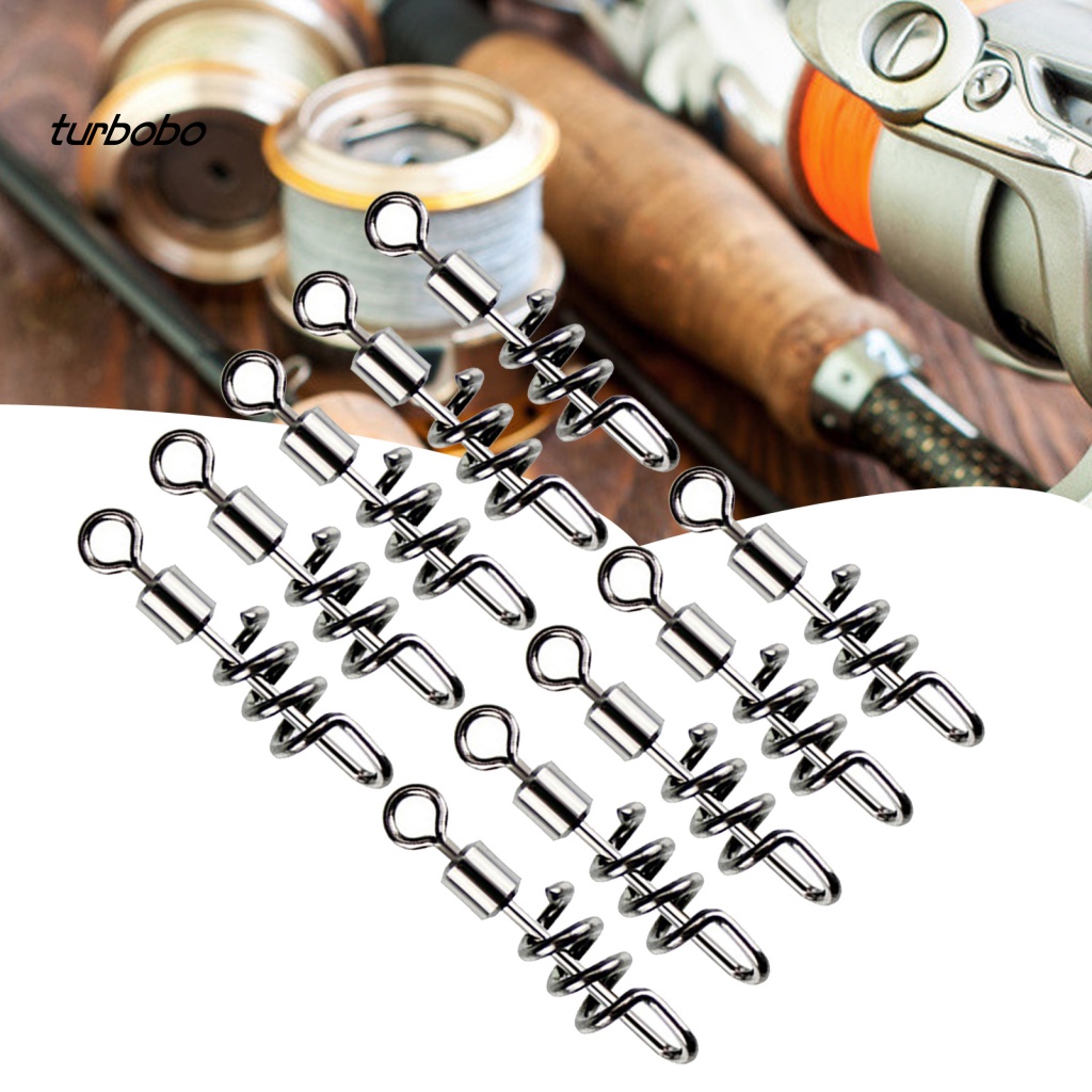 Set 10 Phụ Kiện Câu Cá Bằng Thép Không Gỉ