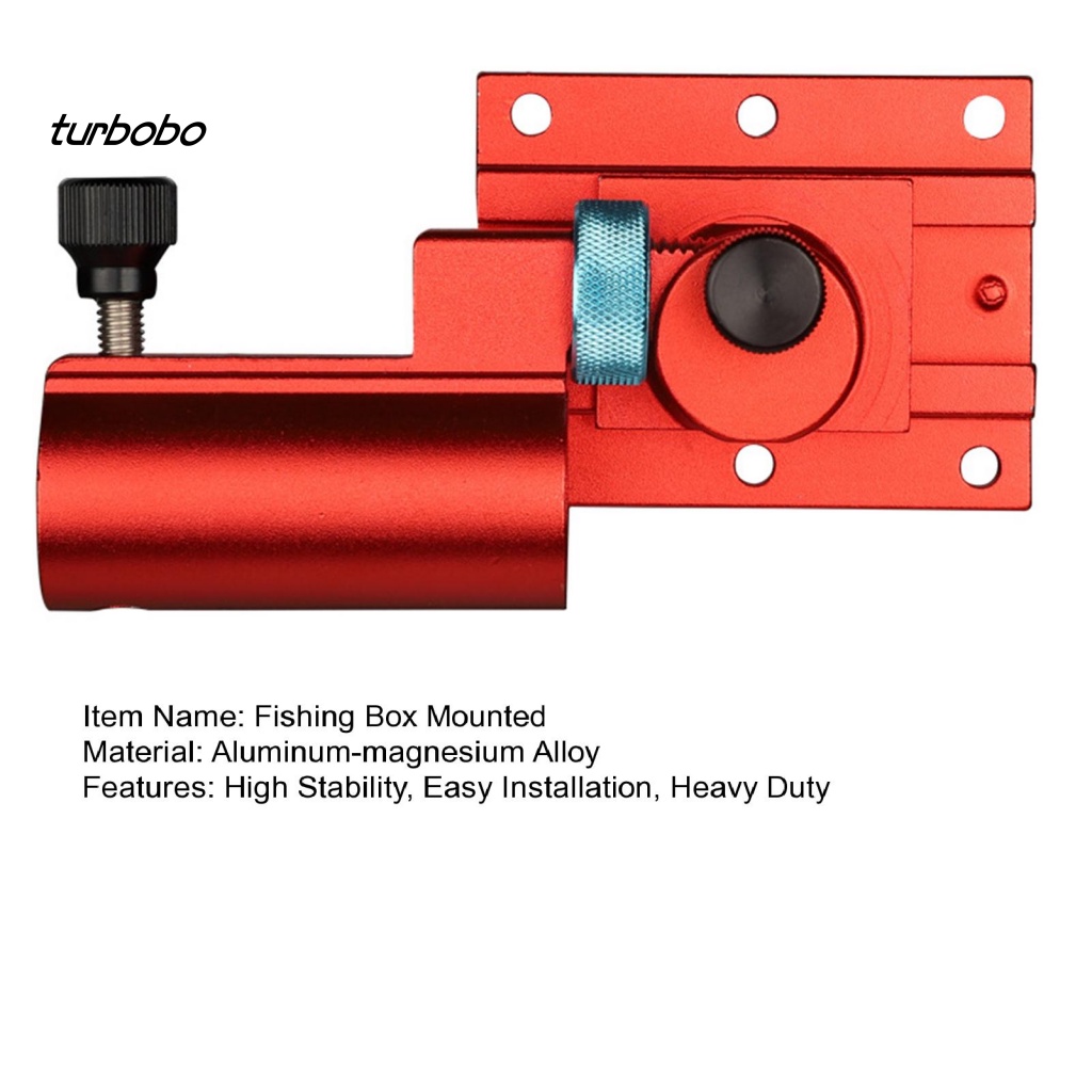 Turbobo Giá Đỡ Cần Câu Cá Bằng Hợp Kim Nhôm Chống Rỉ Chịu Tải Nặng