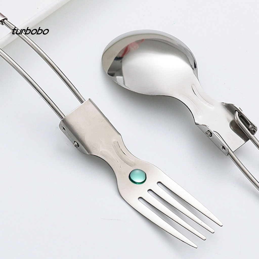 1 Bộ Dụng Cụ Ăn Uống Bằng Thép Không Gỉ Dễ Mang Theo Tiện Dụng