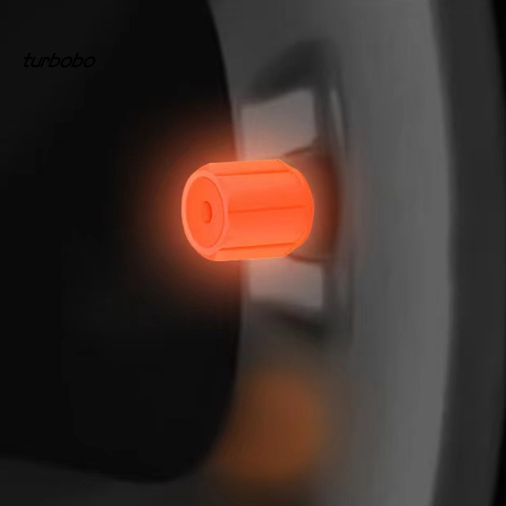 Bộ 12 Vỏ Bọc Van Bánh Xe Dạ Quang Chống Bụi Trang Trí Cho Xe Hơi