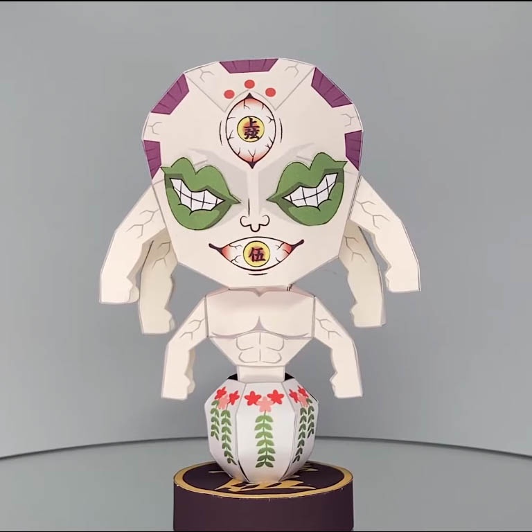 Mô hình giấy anime Thượng Huyền Ngũ Gyokko