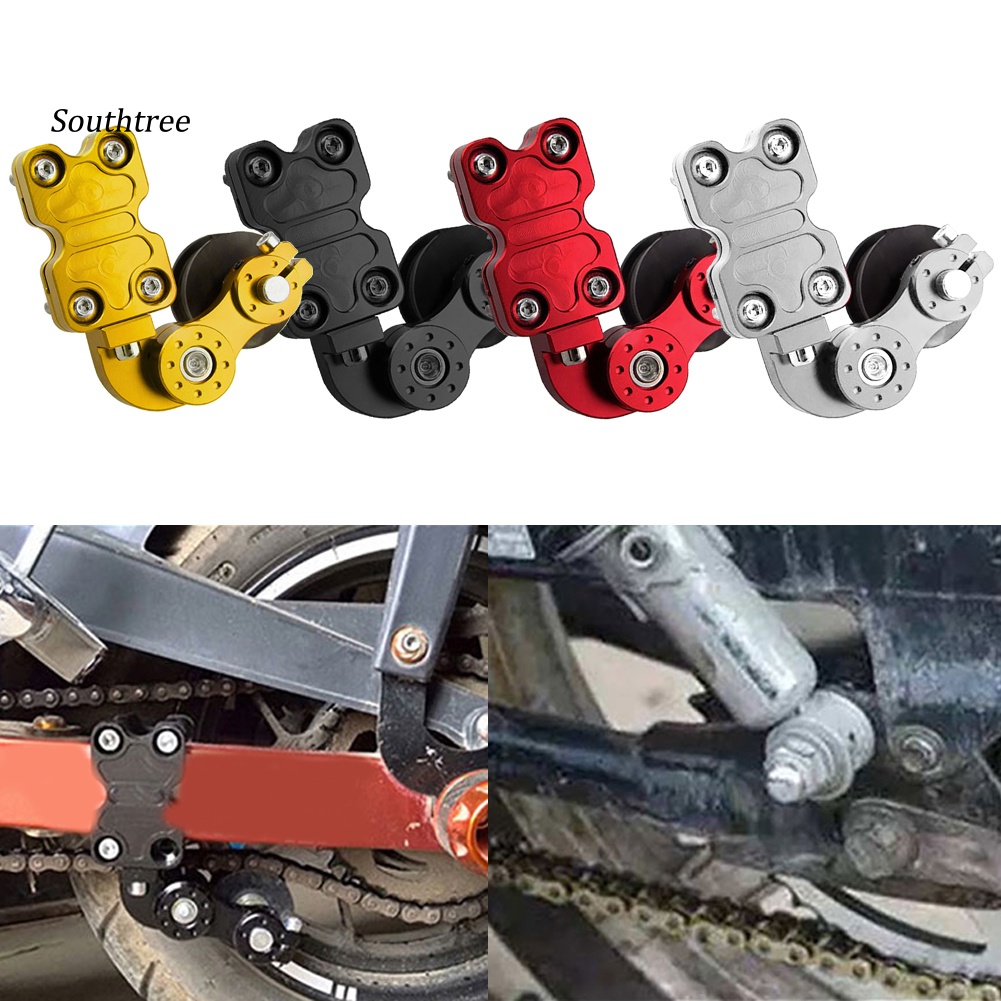 Thanh Lăn Xích Bằng Hợp Kim Nhôm CNC Điều Chỉnh Được Cho Xe Máy