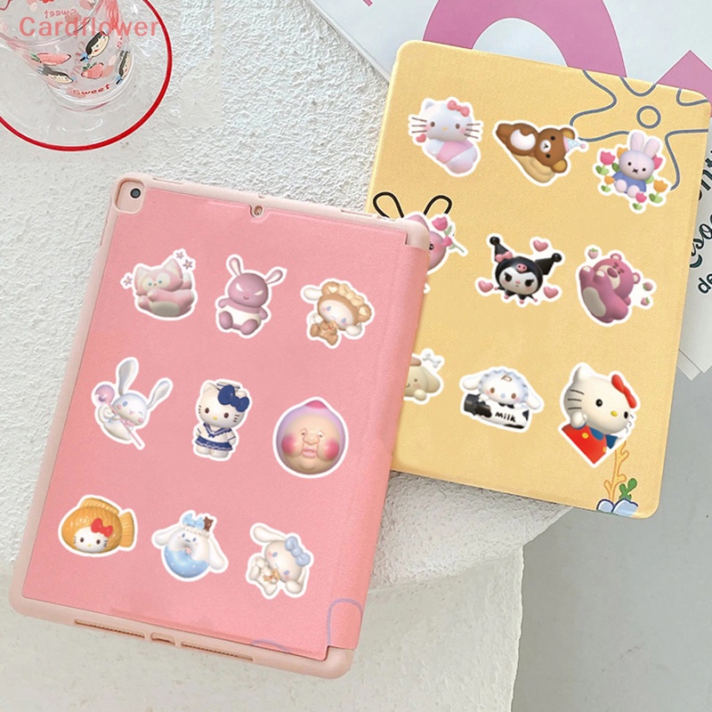 Bộ 60 / 120 Miếng Dán 3D Chống Thấm Nước Hình Kuromi My Melody Dễ Thương