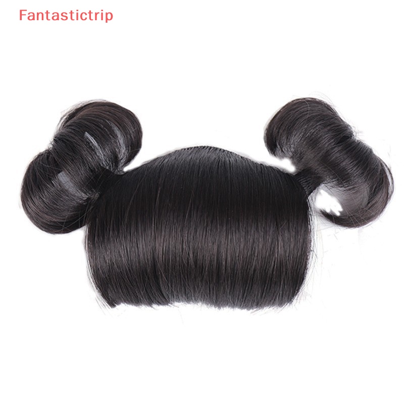 [FantastictripV] Băng Đô Thoáng Khí Với Hai Quả Bóng Nhỏ Đầu Phẳng Cài Tóc Mái Và Phụ Kiện Chụp Ảnh Toàn Diện Mặt Trăng Ins Mới Dành Cho