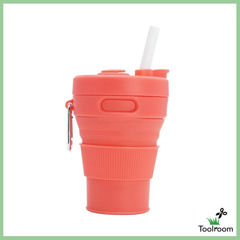 Cốc Uống Nước Nhỏ Bằng Silicone Có Thể Gấp Gọn Tiện Dụng