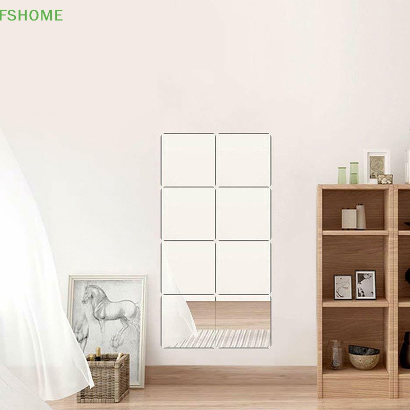 16 Miếng Dán Tráng Gương Trang Trí Nhà Cửa