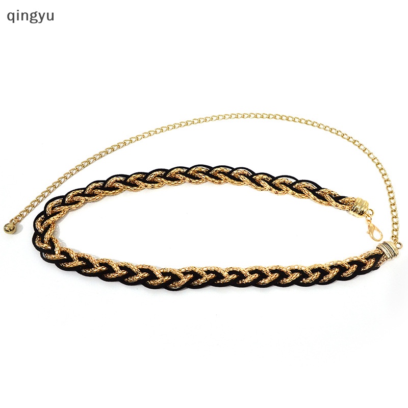 Dây Xích Đeo Thắt Lưng Bằng Hợp Kim Phong Cách Cổ Điển Ngọt Ngào Thời Trang Mới Cho Nữ