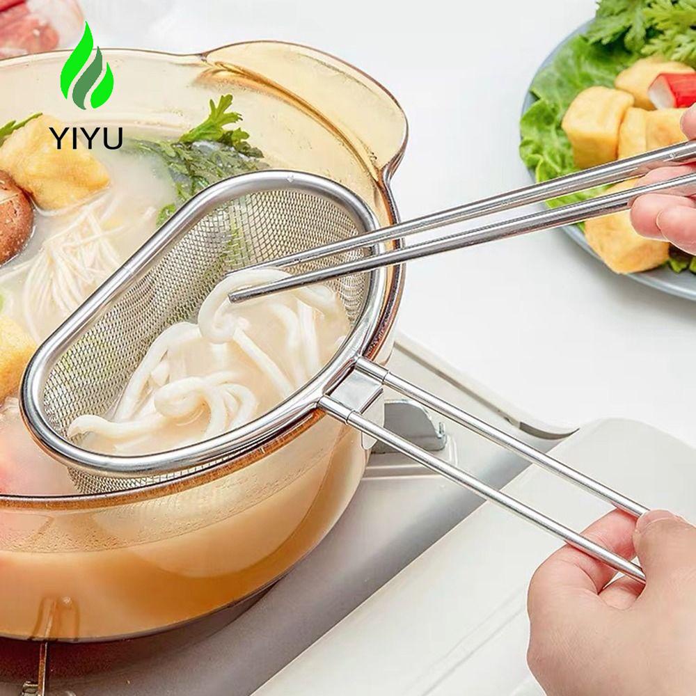 YIYU Rổ Chiên Khoai Tây Bằng Thép Không Gỉ