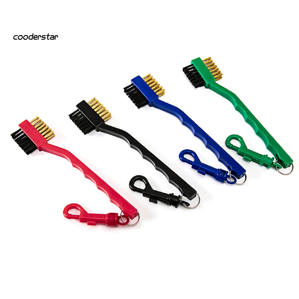 Cọ Vệ Sinh Gậy Đánh Golf Bằng Nylon Hai Mặt Chống Trượt Đa Năng Tiện Dụng