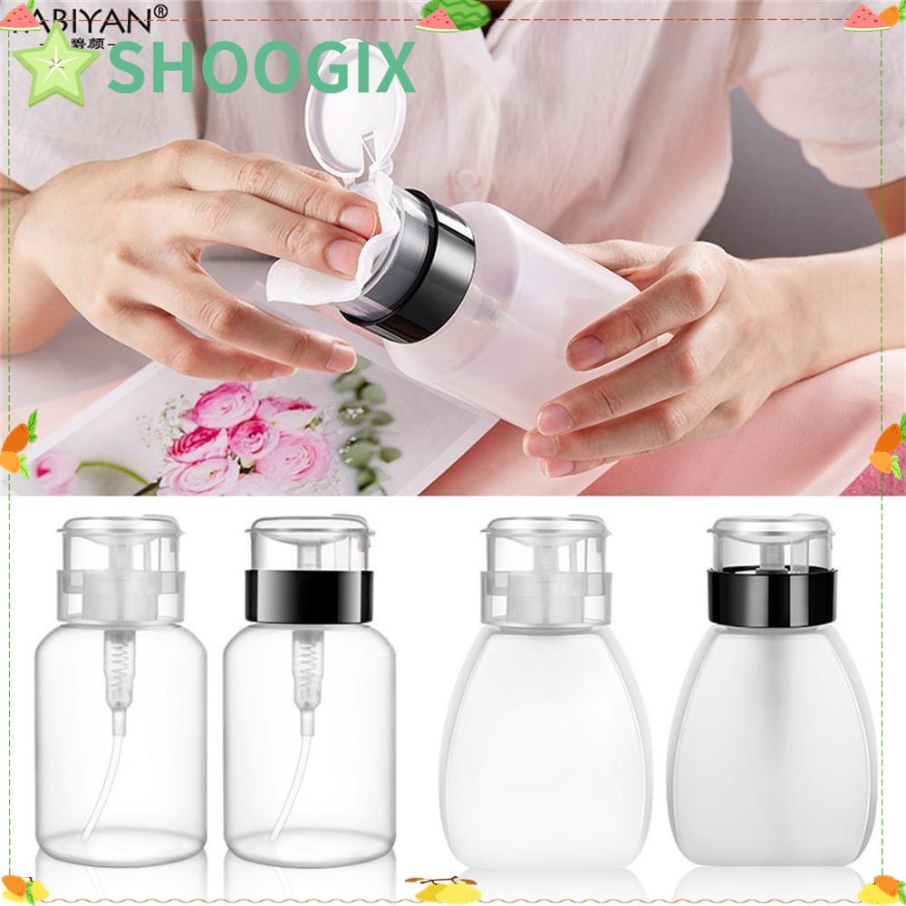 SHOOGIX Chai Nhựa Rỗng 250mL Đựng Dung Dịch Tẩy Sơn Móng Tay 250mL