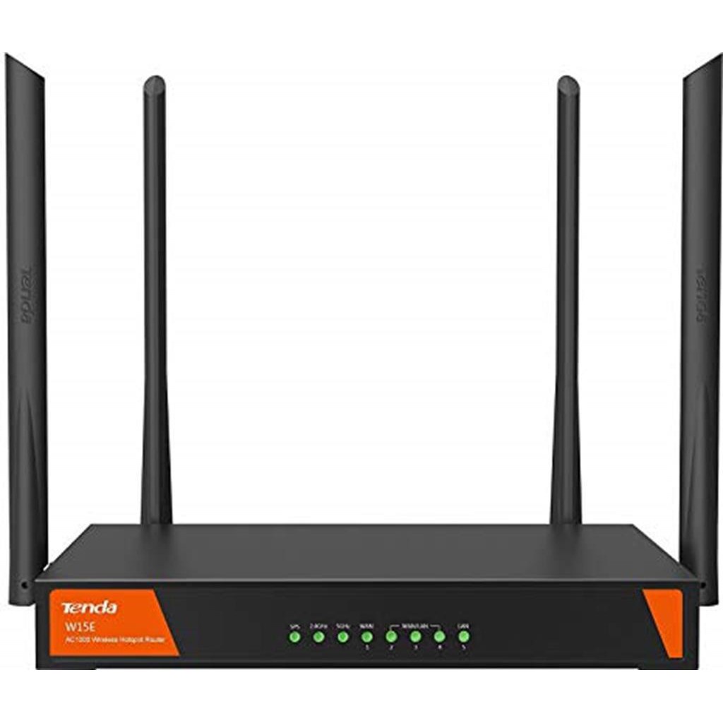 Thiết bị phát wifi,kích sóng wifi không dây-Tenda W15e ac1200Mps,vùng phủ sóng 300m2 - Hàng nhập khẩu