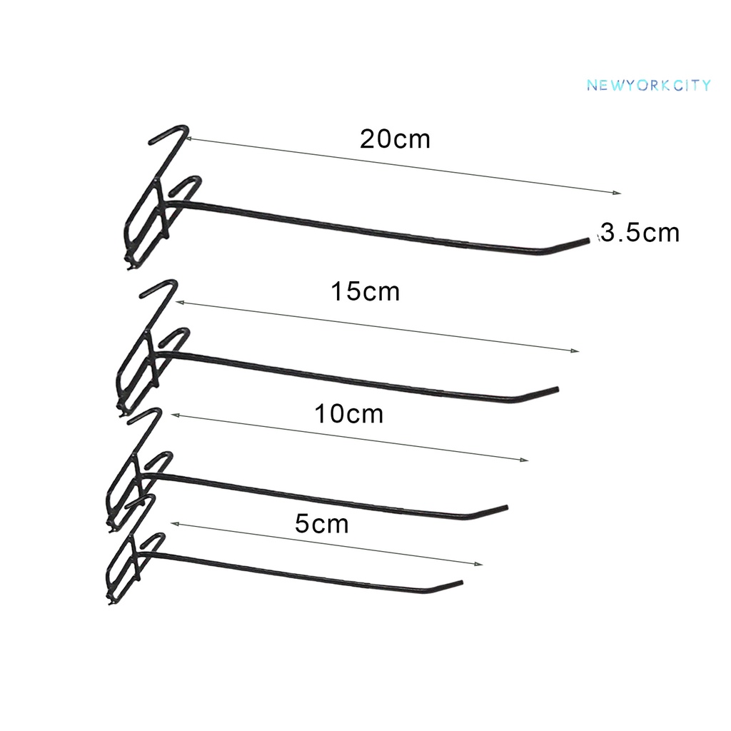 10 Móc Treo Đồ Bằng Kim Loại Chống Mòn Có Thể Tháo Rời Tiện Dụng Cho Gia Đình