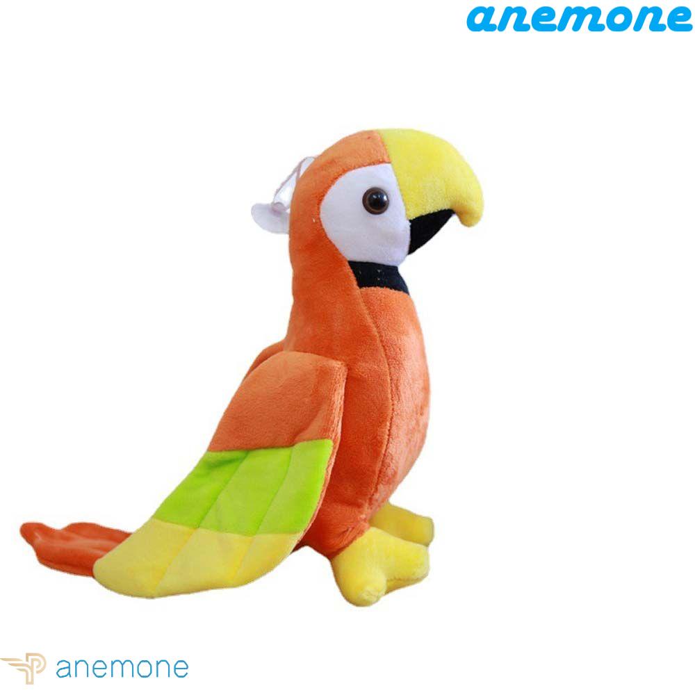 ANEMONE Thú Nhồi Bông Hình Vẹt Nhiều Màu 20 / 25cm