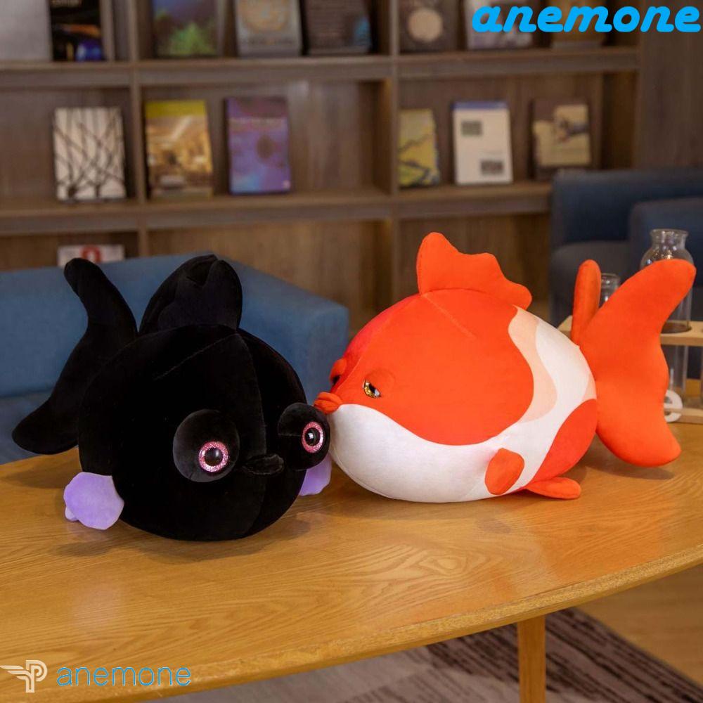 ANEMONE Đồ chơi nhồi bông Hình Cá Vàng Mềm Mại Trang Trí Phòng Cho Bé