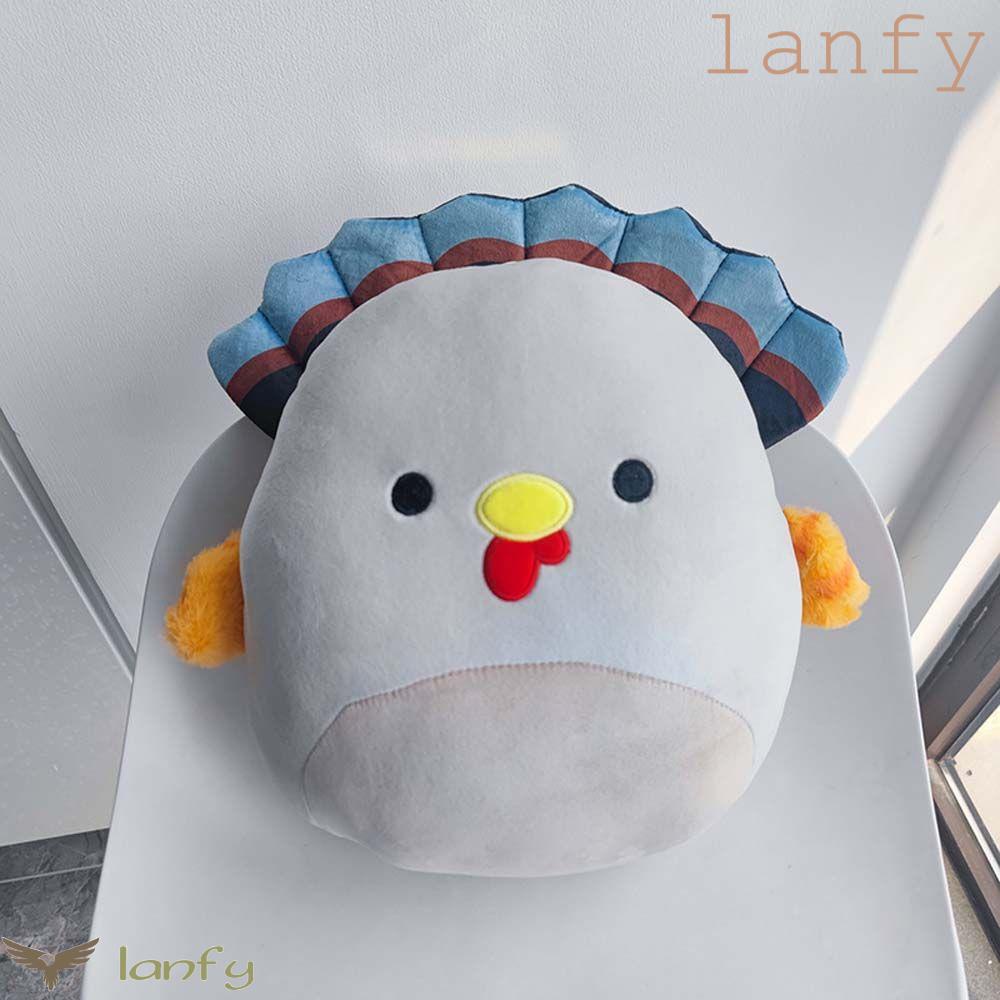 LANFY Bạch Tuộc Nhồi Bông Mềm Mại Xinh Xắn