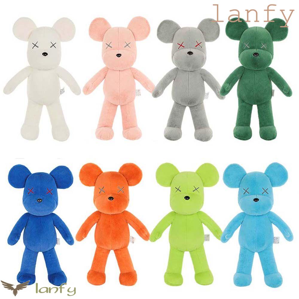 LANFY Đồ chơi nhồi bông Hình Gấu Hoạt Hình Trang Trí Nhà Cửa