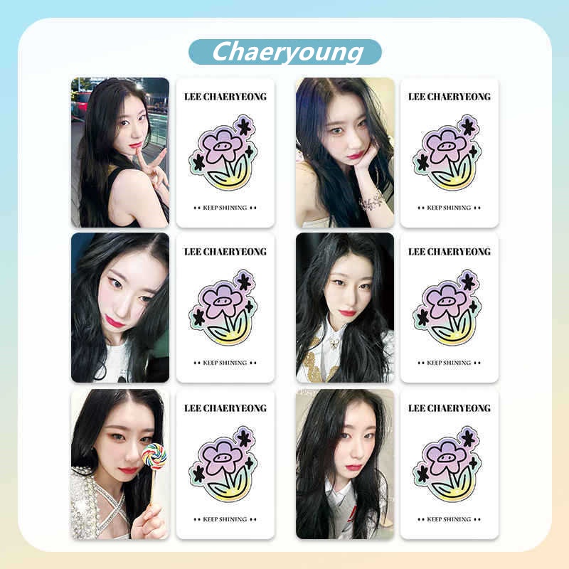 Set 6 Tấm Ảnh Lomo Card ITZY COMEBACK Của Ca Sĩ Yua LIA Ryuk CHAERYOUNG YEJI