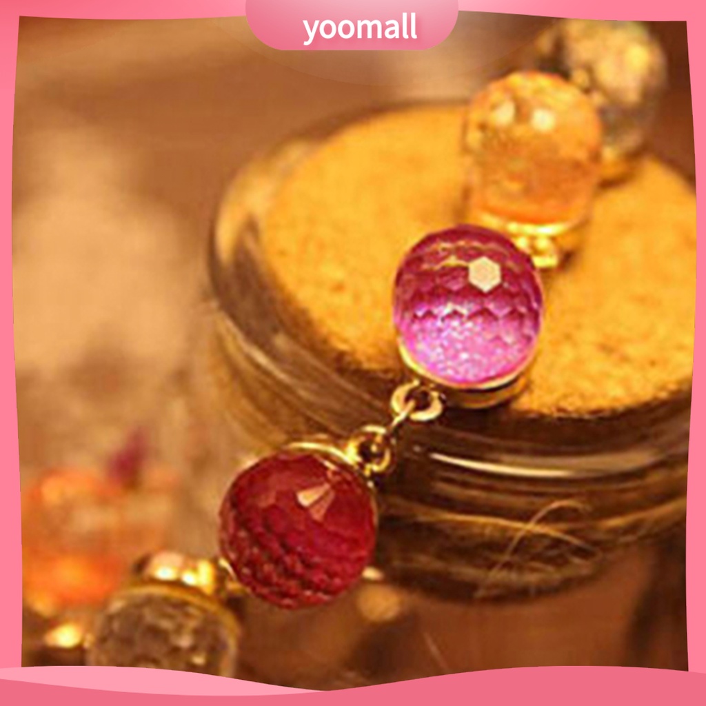 Vòng Tay Chuỗi Hạt Tròn Màu Sắc Ngọt Ngào Thời Trang Cho Nữ