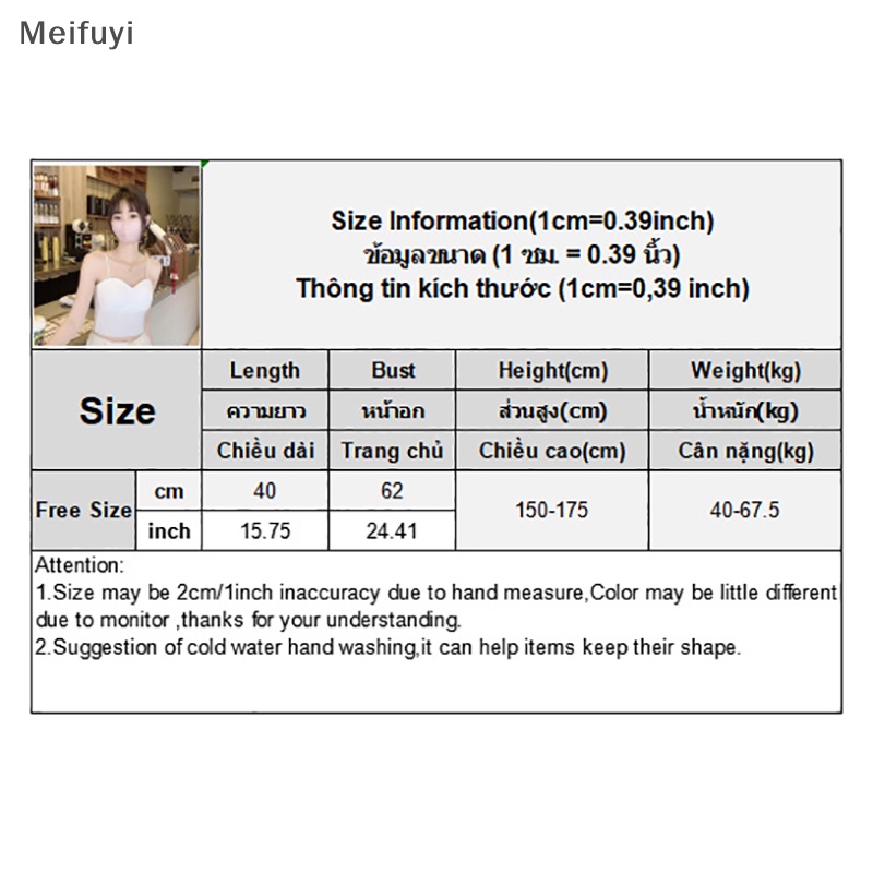 [Meifuyi] Women Camisole With Breast Pad Summer Solid Color Sexy Sleeveless Backless Slim Top COD