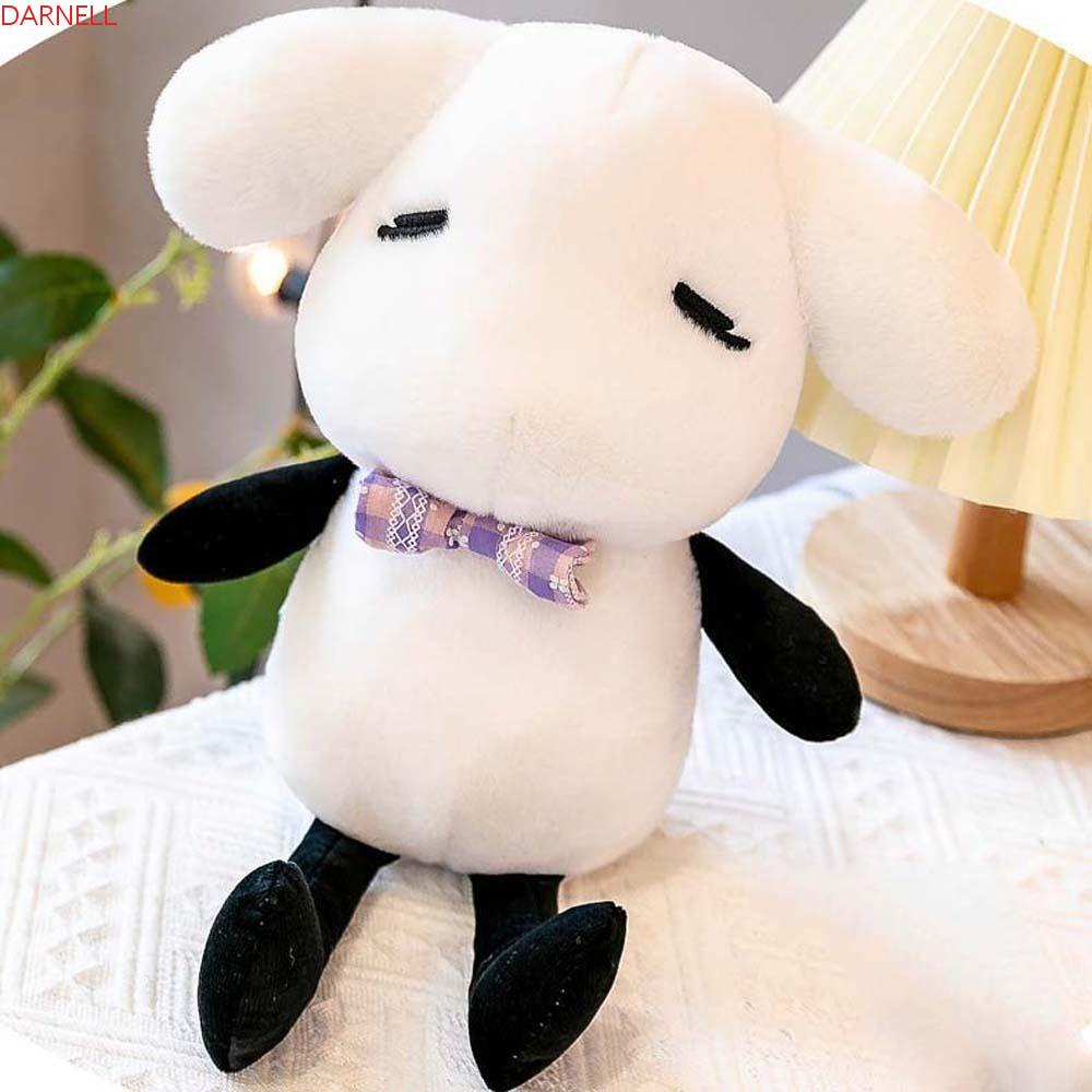 DARNELL Đồ chơi nhồi bông Hình Chú Cừu Mềm Mại Đáng Yêu Trang Trí Bàn Làm Việc