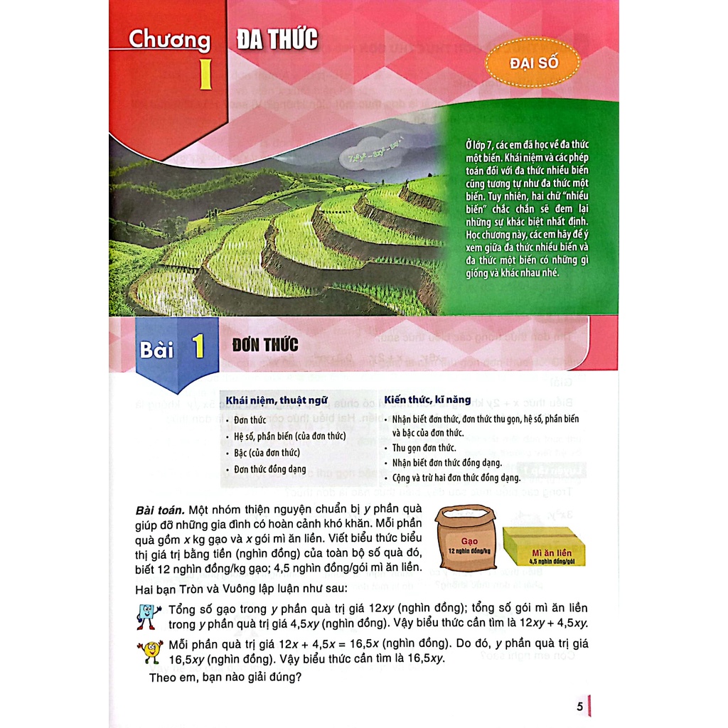 Sách Toán 8 - Tập 1