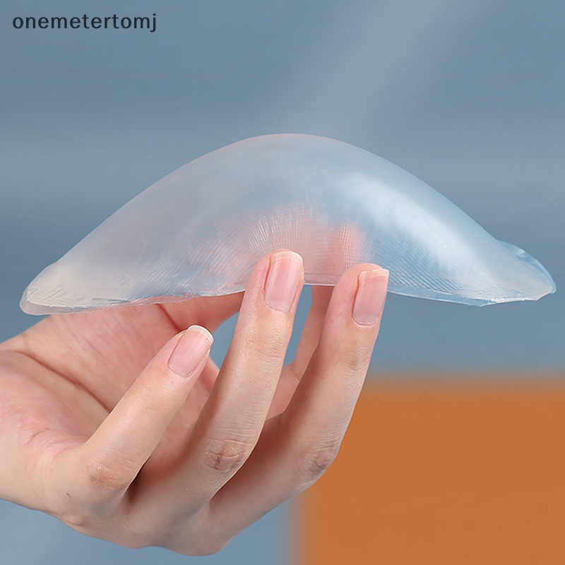 1 Cặp Đệm Vai Bằng Silicon Mềm Tự Dính Chống Trượt Có Thể Tái Sử Dụng Trang Trí Quần Áo Nữ