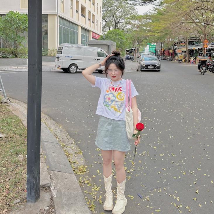 Áo Baby Tee FIDE thun cotton 100%, Áo thun BABY TEE Trendy 2023 BRCLOTHING